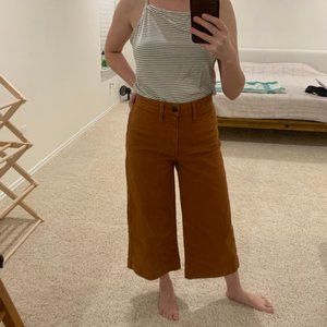 Madewell Emmett Wide-leg Crop Pants
